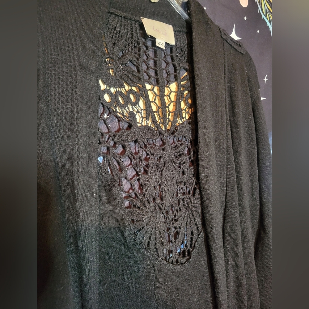 Pretty Embroidered Back Sweater! - Picture 3 of 5